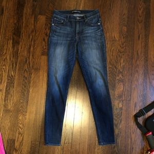 Express 4R High Waist Skinny Jeans